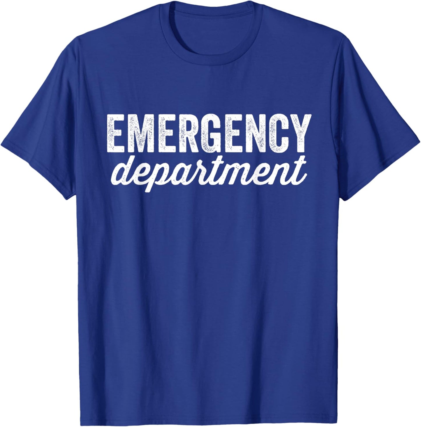 Emergency Department Emergency Room Healthcare ED Tech T-Shirt - T-Shirt | Royal