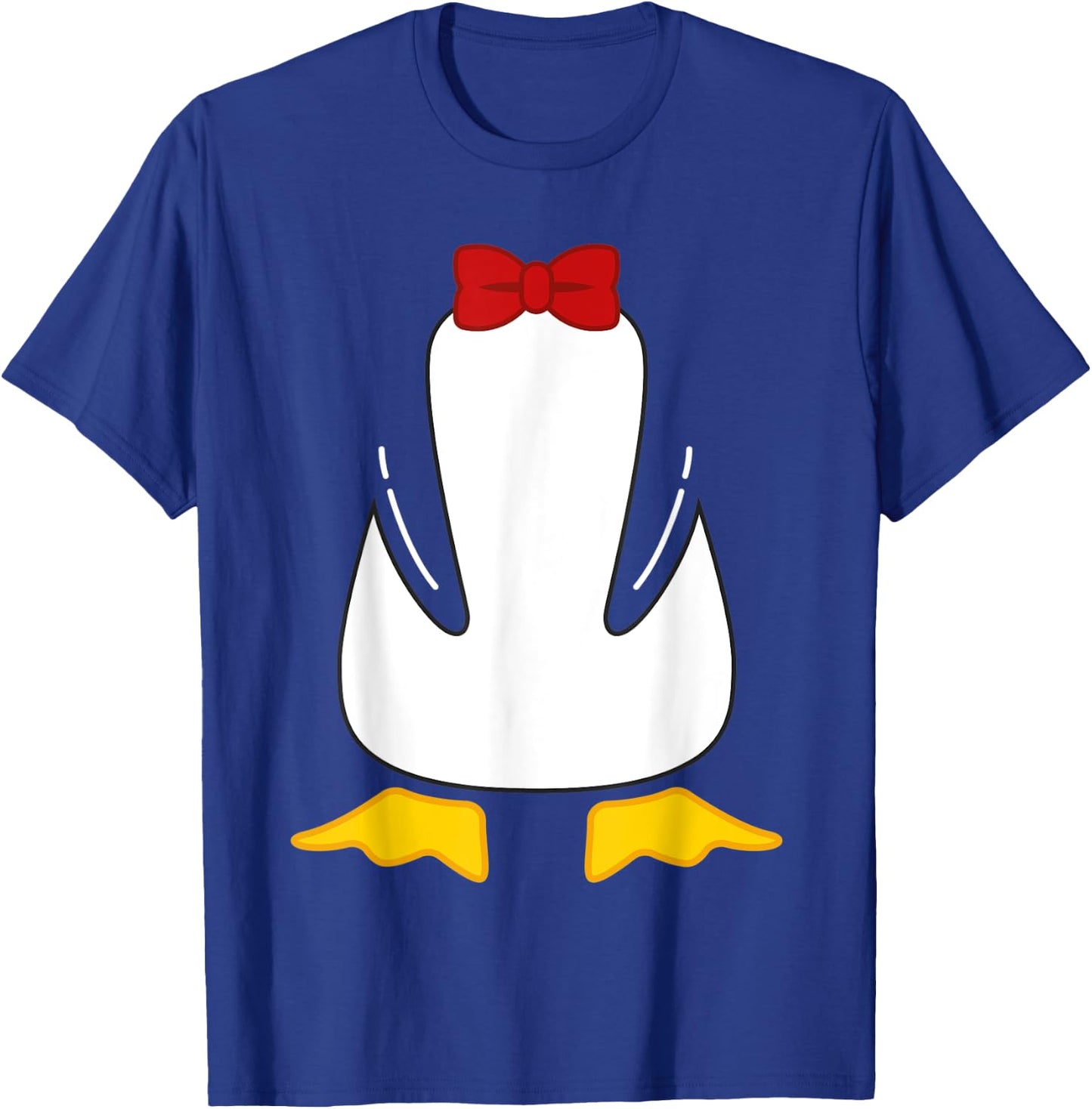 Funny Funky Penguin Body T-Shirt - T-Shirt | Royal