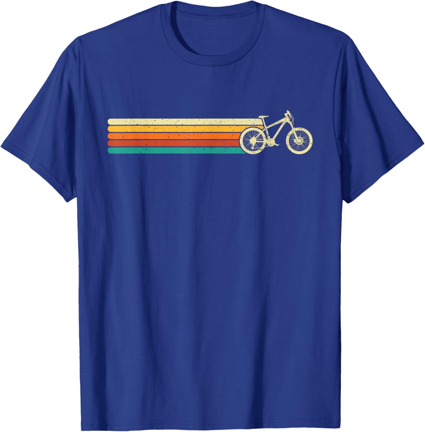 MTB Bicycle - Mountain Biking Cyclist Cycling Bike Rider T-Shirt - T-Shirt | Royal