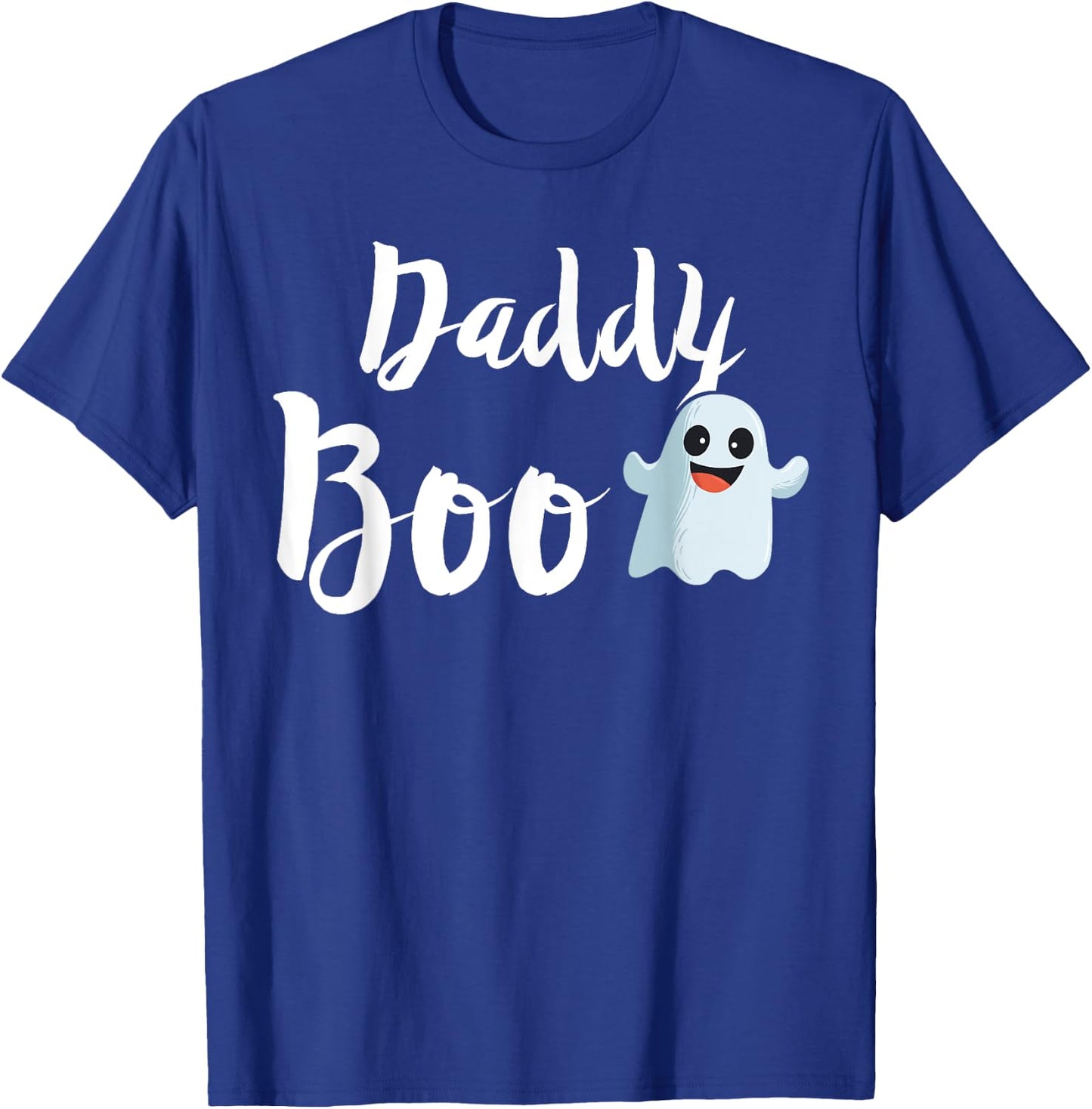 Daddy Boo Halloween Family Matching Ghost Dad T-Shirt - T-Shirt | Royal
