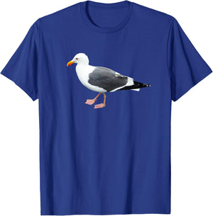 SanDi Seagull the bird from San Diego T-Shirt - T-Shirt | Royal