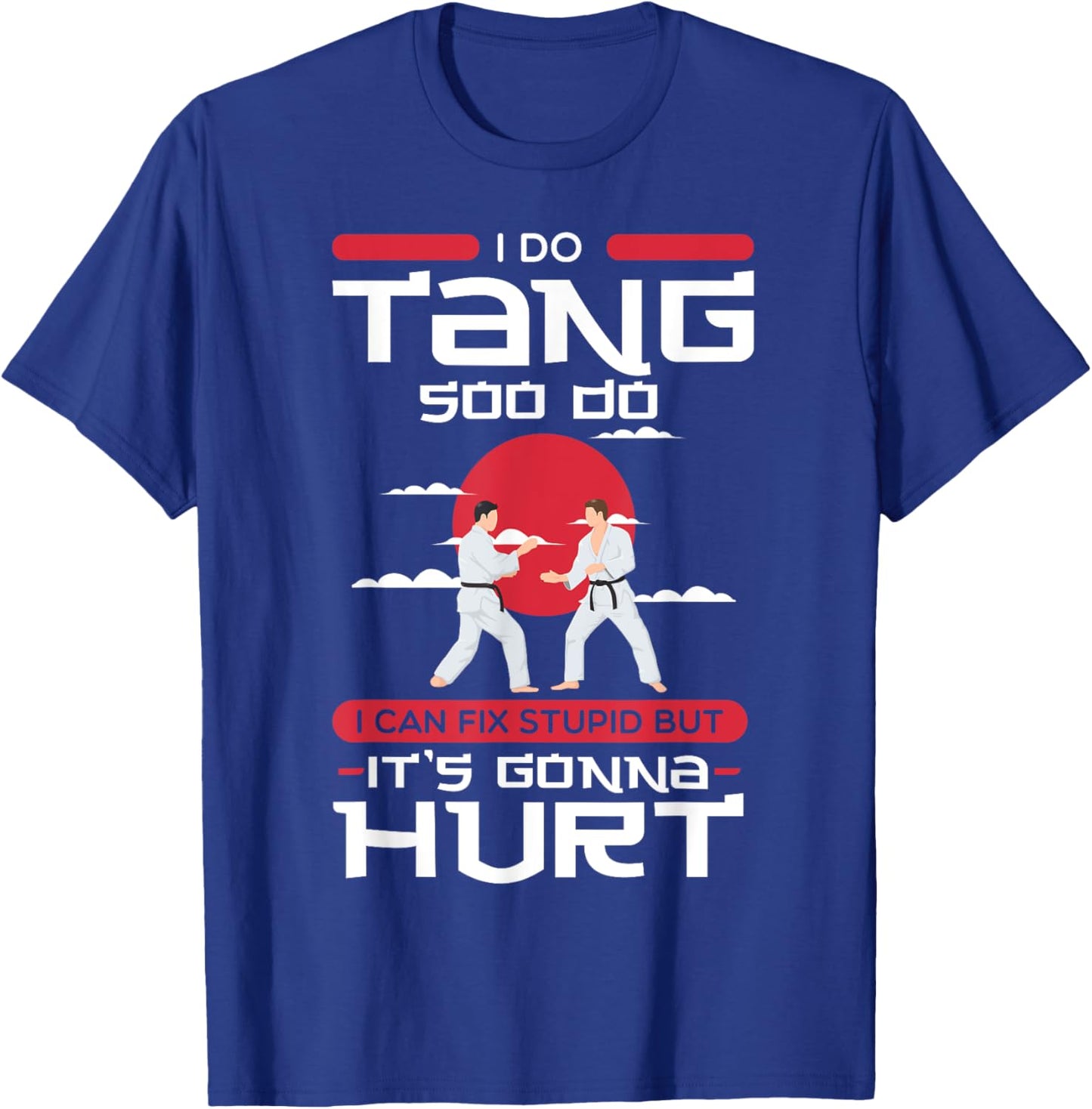 Tang Soo Do Instructor Martial Artist Korean Karate Master T-Shirt - T-Shirt | Royal