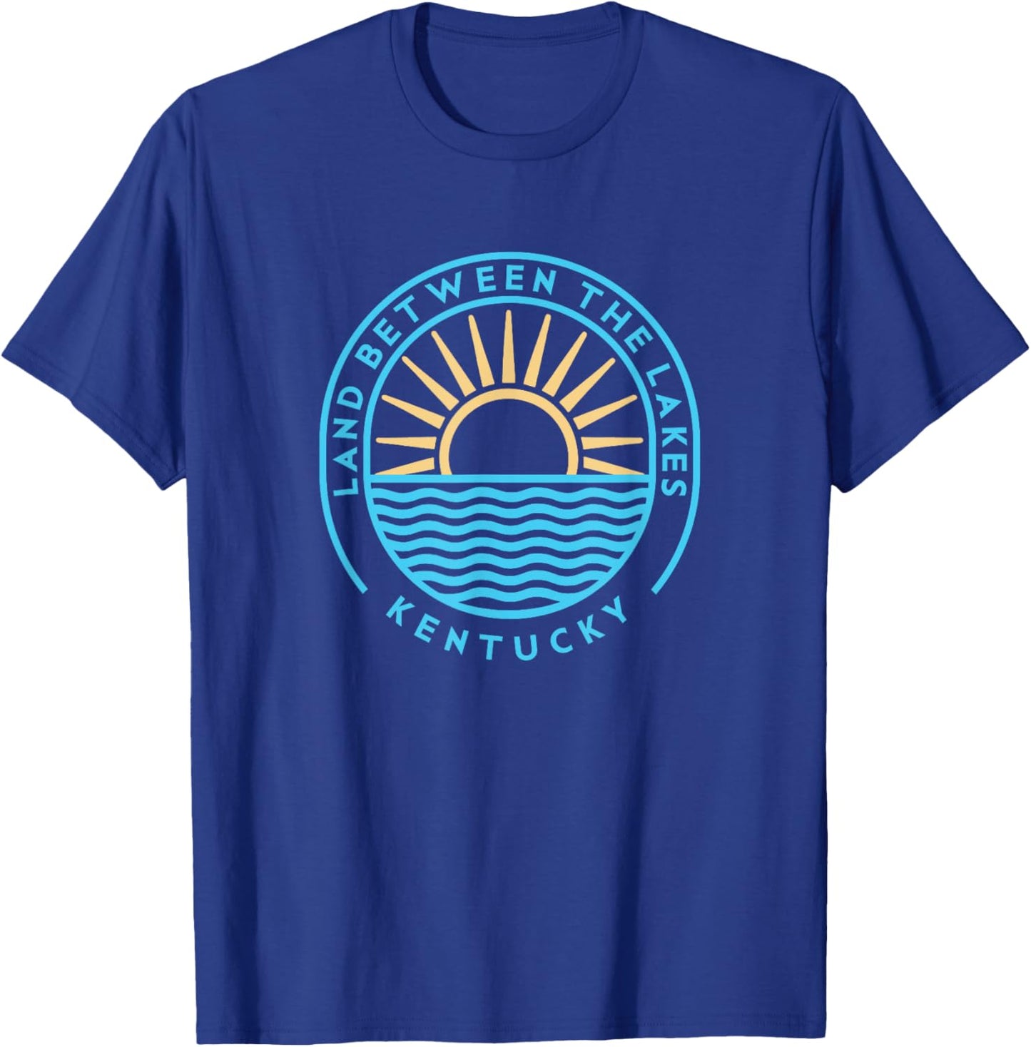 Land Between the Lakes Kentucky Outdoors Vintage T-Shirt - T-Shirt | Royal