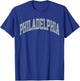 Retro Philadelphia Souvenir Classic Philadelphia Grey Green T-Shirt - T-Shirt | Royal