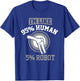 Funny Titanium Knee Replacement Bionic Surgery Get Well Gift T-Shirt - T-Shirt | Royal
