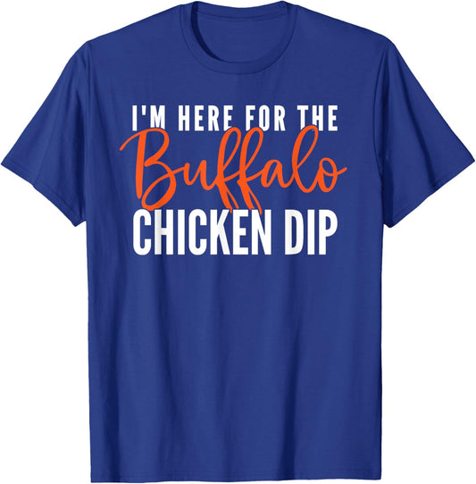 Buffalo Chicken Dip Funny Foodie Gift T-Shirt - T-Shirt | Royal