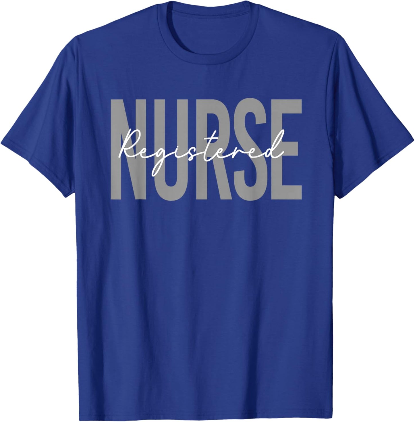Women Registered Nurse - RN Nursing Nurse Day & Nurse Week T-Shirt - T-Shirt | Royal