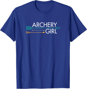 Archery Girl T-Shirt - T-Shirt | Royal