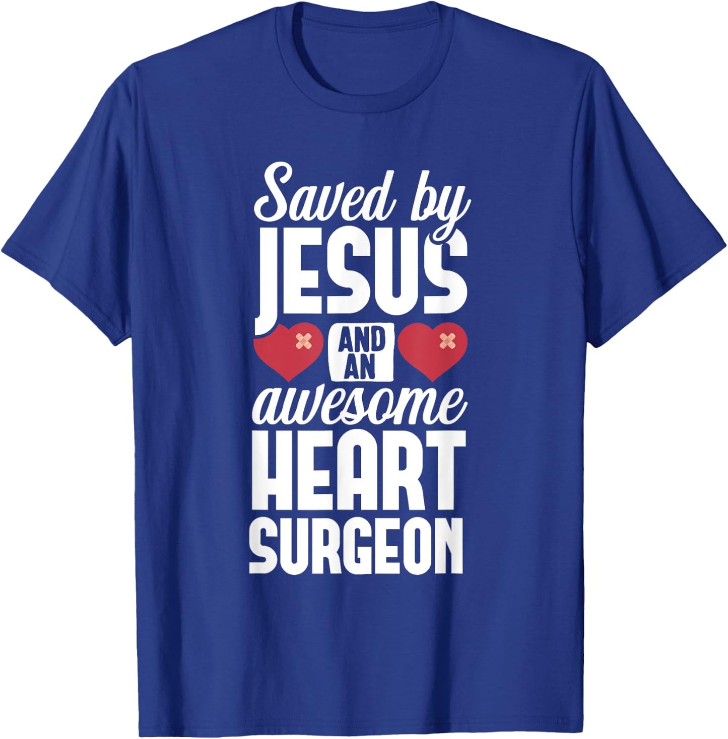 Open Heart Surgery Survivor Jesus Bypass Recovery T-Shirt - T-Shirt | Royal