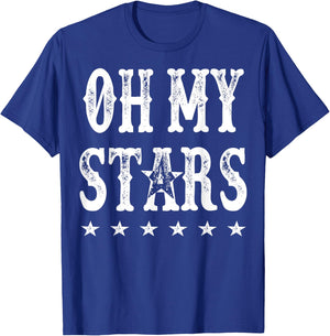 Oh My Stars 4th of July Patriotic Kids Men T-Shirt - T-Shirt | Royal
