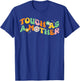 Tough As A Mother Strong Mama Mother's Day Groovy Flowers T-Shirt - T-Shirt | Royal