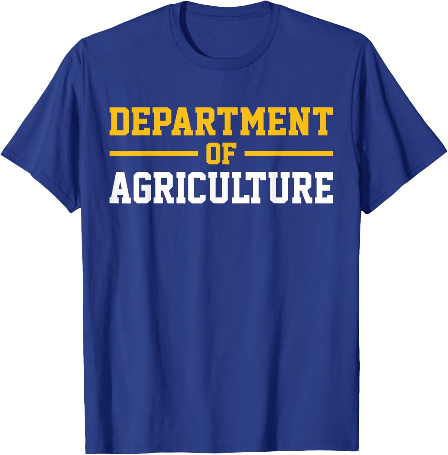 Department of Agriculture T-Shirt - T-Shirt | Royal