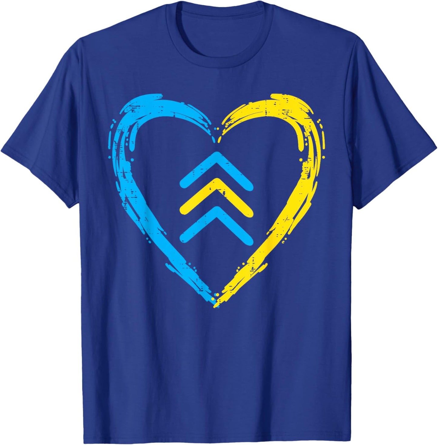 Down Syndrome Awareness Arrows Trisomy 21 T21 Men Women Kids T-Shirt - T-Shirt | Royal