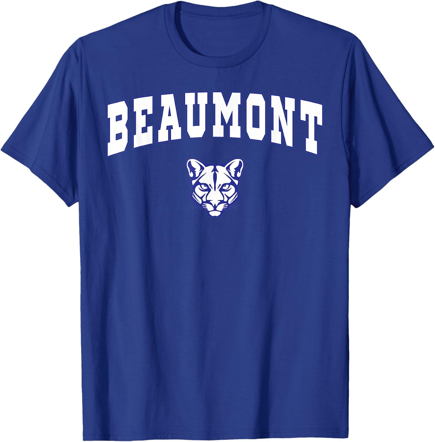 Beaumont High School Cougars C2 T-Shirt - T-Shirt | Royal