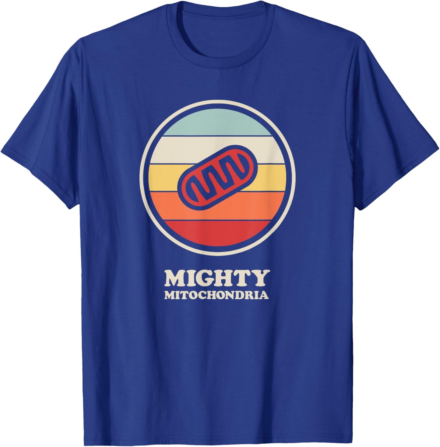 Mighty Mitochondria Biology Teacher / Cell Mitochondria Men Women Kids T-Shirt - T-Shirt | Royal