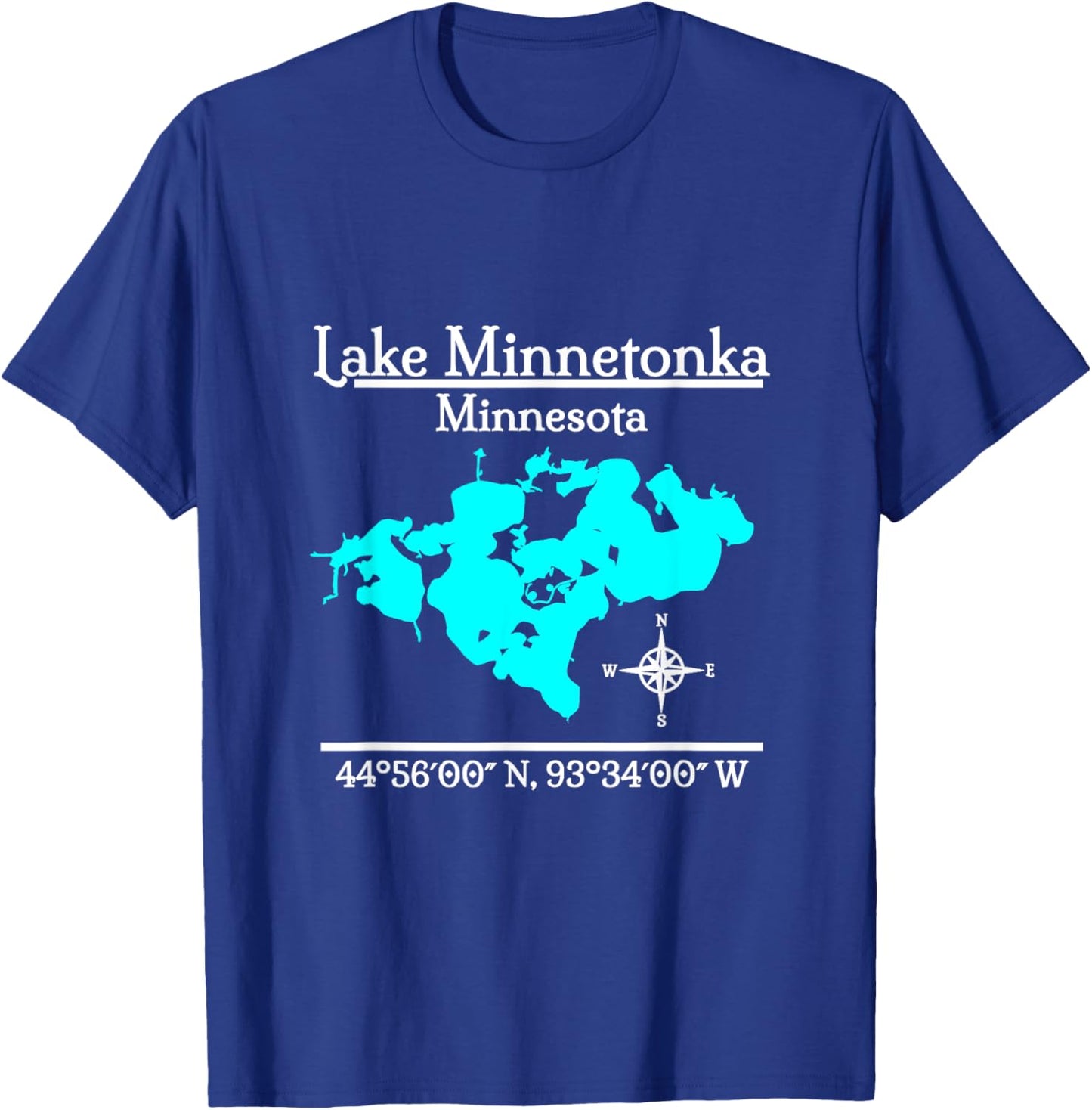 Lake Minnetonka - Minnesota T-Shirt - T-Shirt | Royal