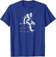 Sasquatch Lax Bigfoot Lacrosse Stick Vintage 80s T-Shirt - T-Shirt | Royal