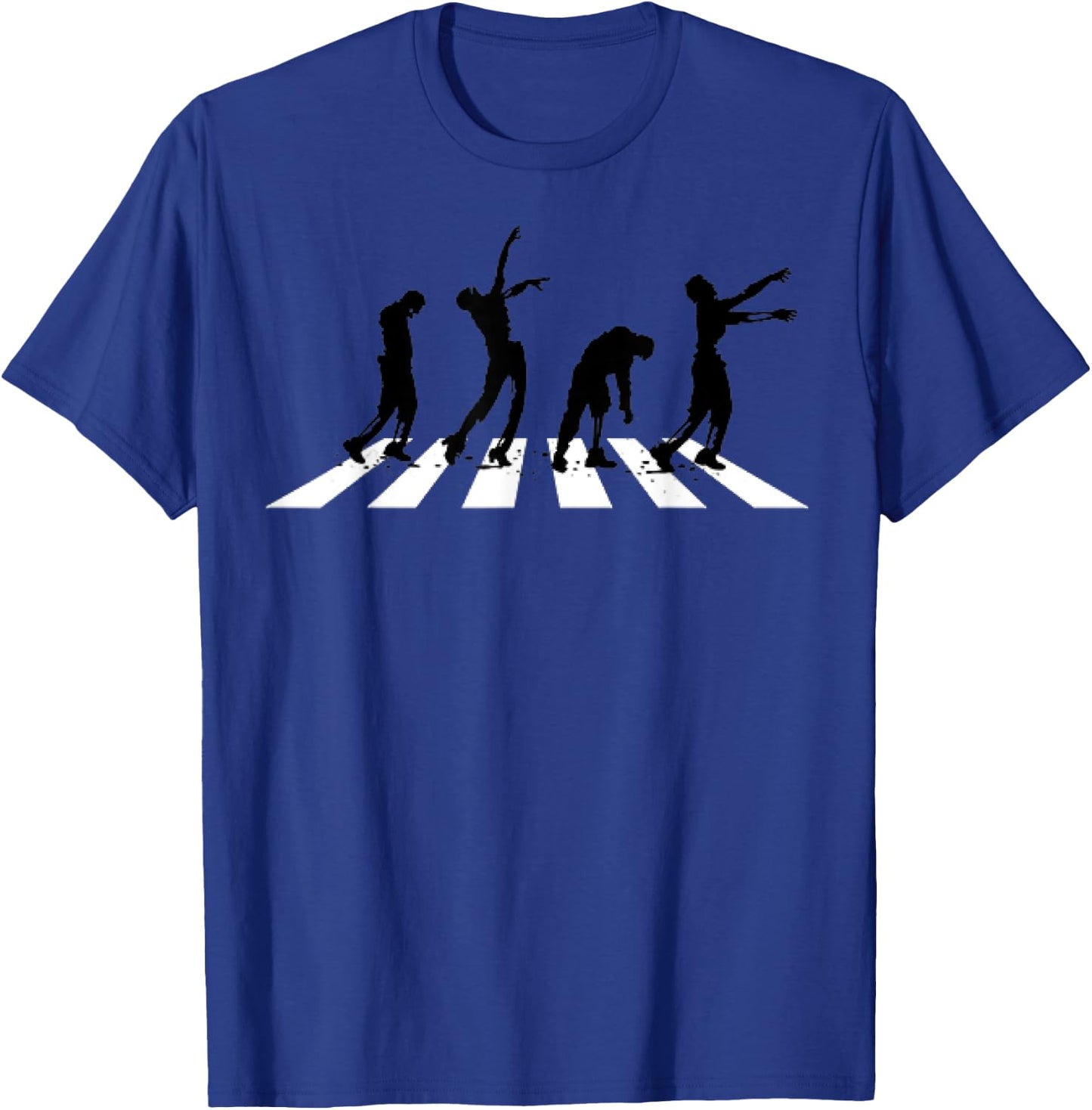 Abbey Road Walking Zombie Halloween T-Shirt - T-Shirt | Royal