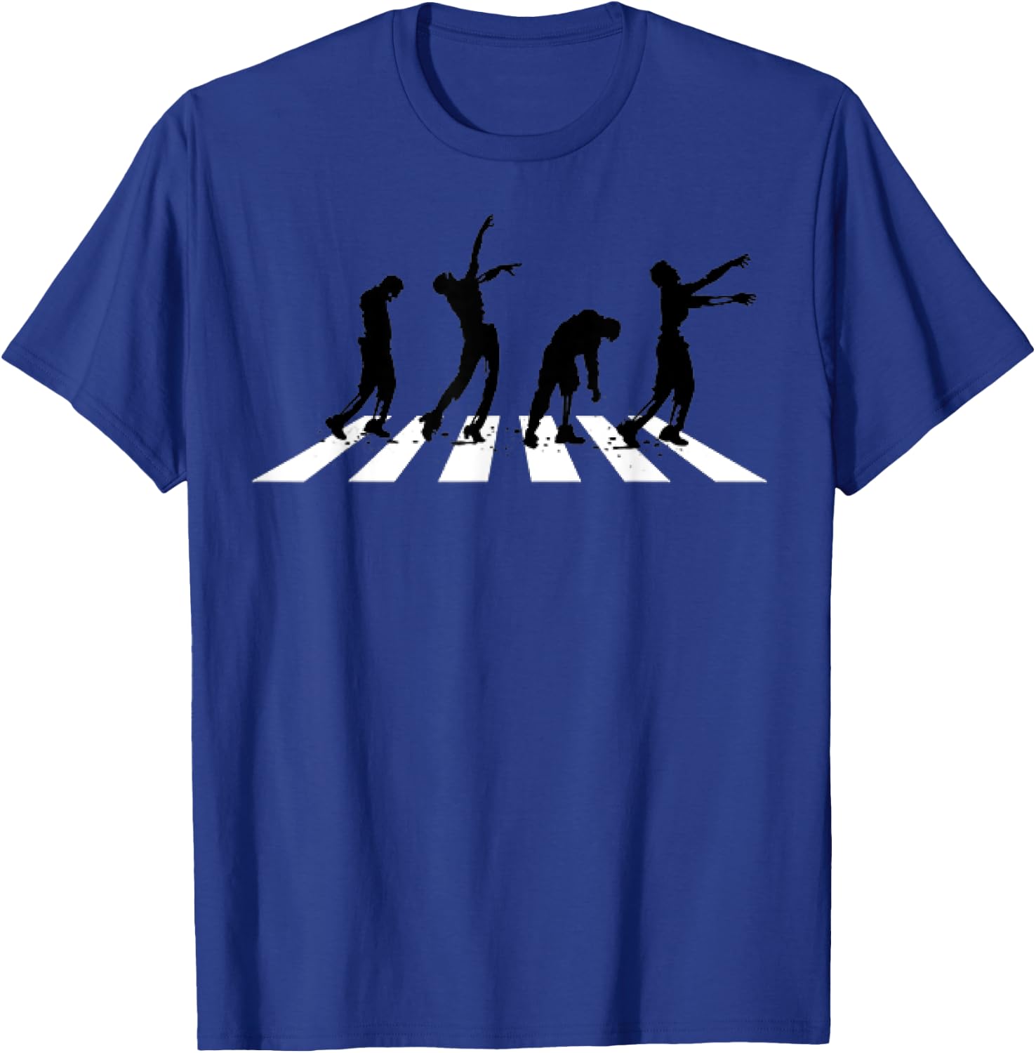 Abbey Road Walking Zombie Halloween T-Shirt - T-Shirt | Royal