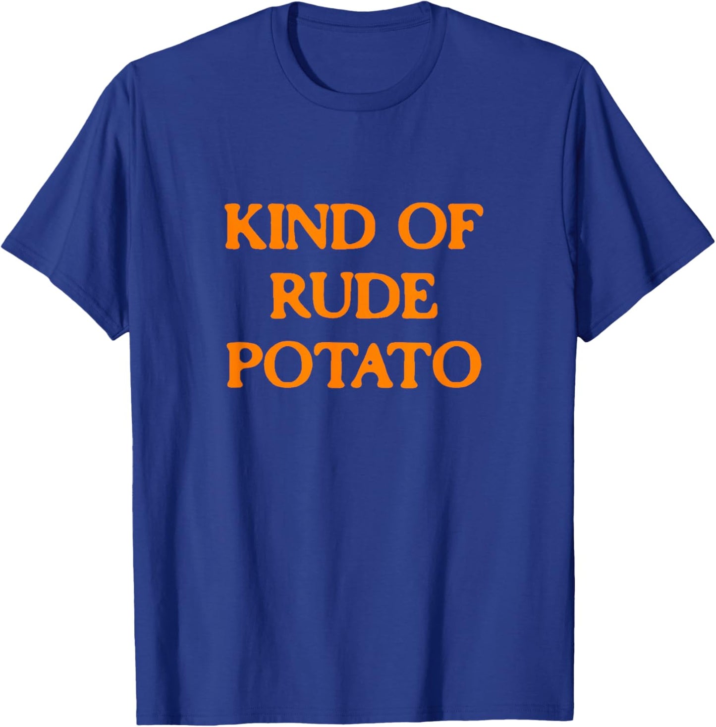 Kind of Rude Potato Thanksgiving Matching Outfits Couples T-Shirt - T-Shirt | Royal