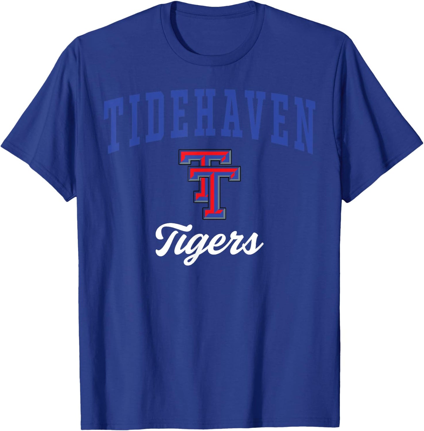 Tidehaven High School Tigers C3 T-Shirt - T-Shirt | Royal