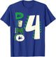 Dino Four Birthday Saurus Dinosaur Birthday Mom Dad Kids T-Shirt - T-Shirt | Royal