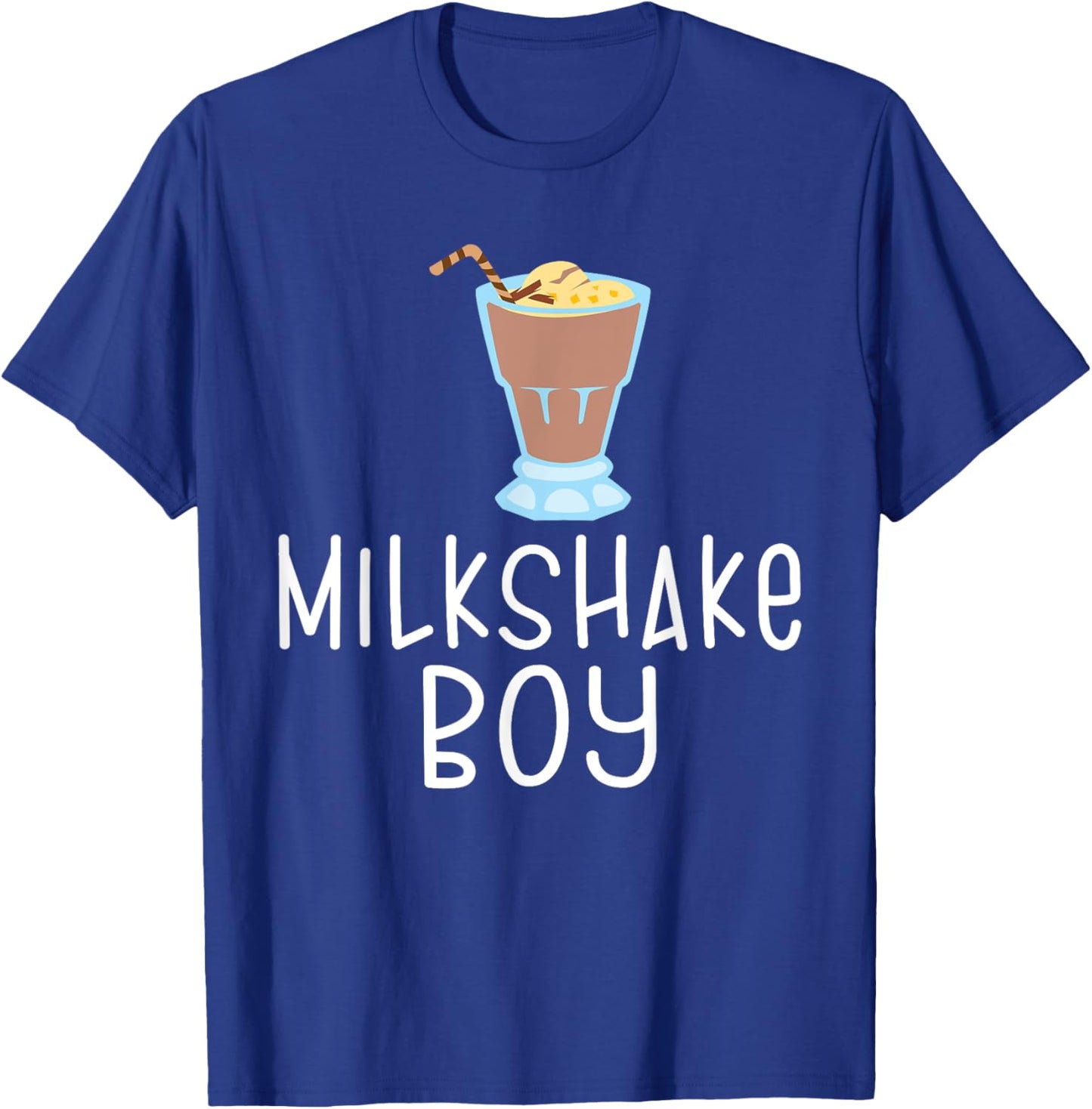 Milkshake Boy Milkshake T-Shirt - T-Shirt | Royal