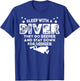 Sleep With A Scuba Diver They Go Deeper Stay Down For Longer T-Shirt - T-Shirt | Royal