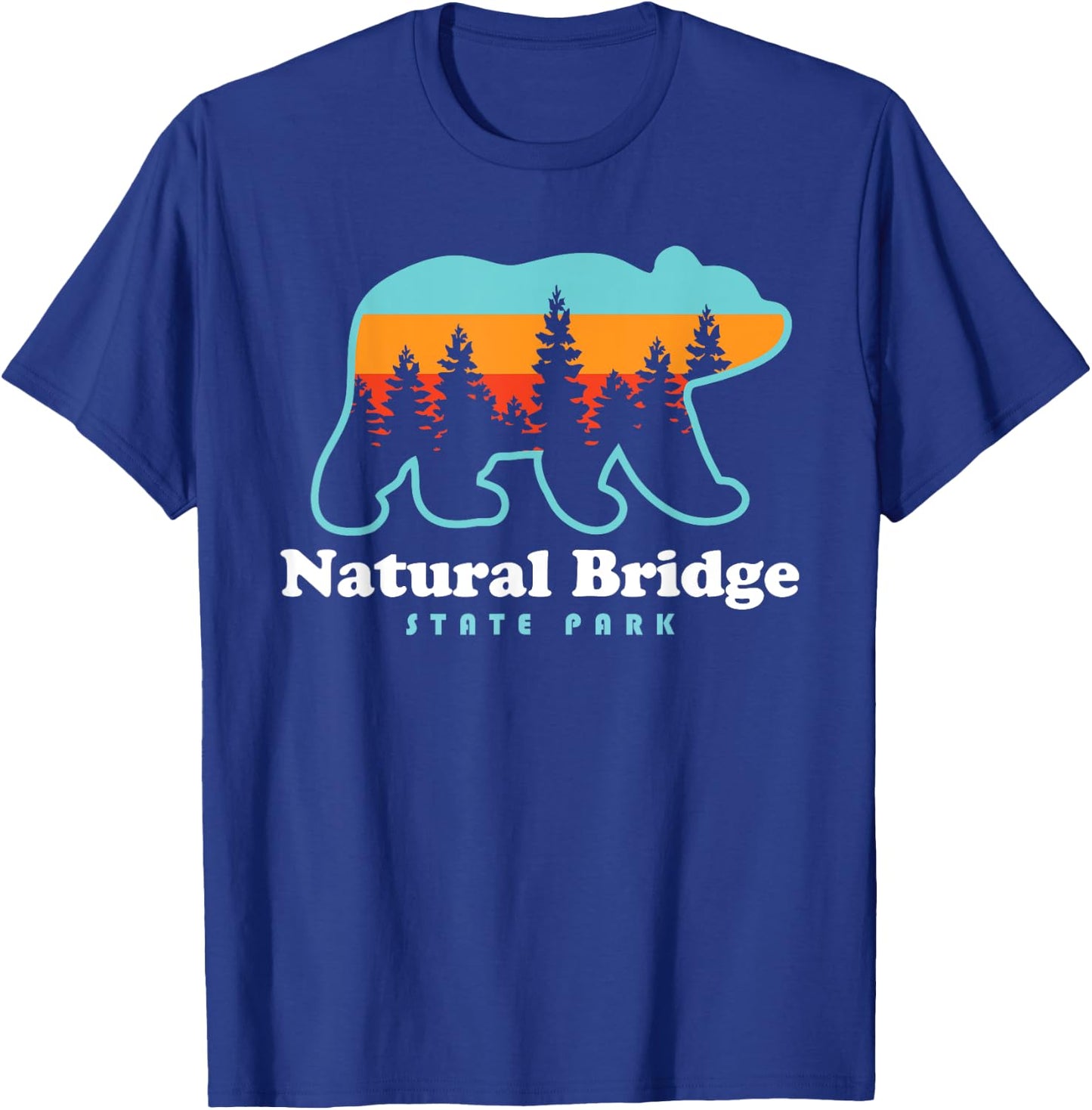 Red River Gorge Kentucky Natural Bridge State Park T-Shirt - T-Shirt | Royal