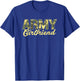 Proud Army Girlfriend US Military Family Wife Boyfriend T-Shirt - T-Shirt | Royal