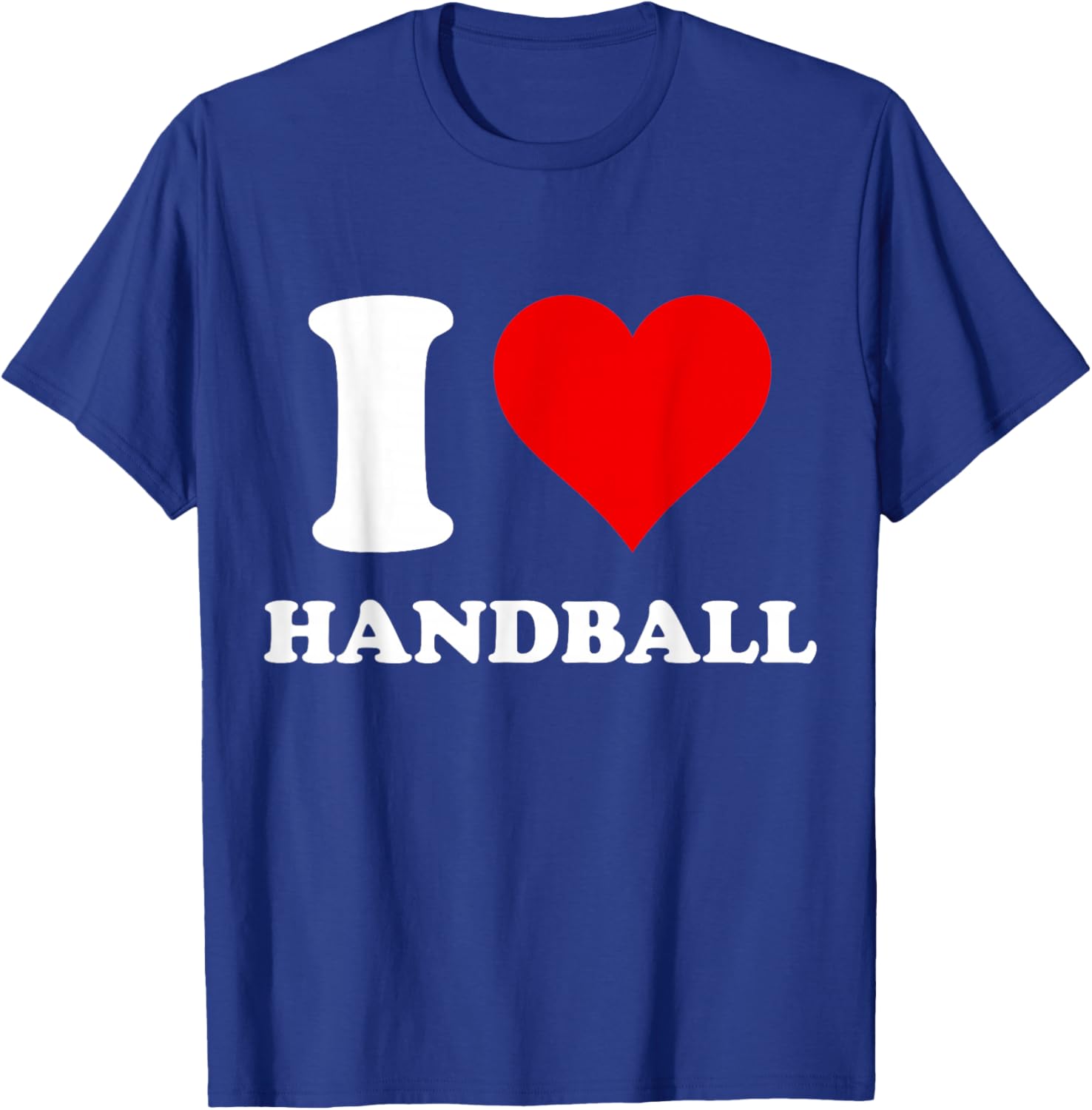I Heart Handball I Love Handball T-Shirt - T-Shirt | Royal