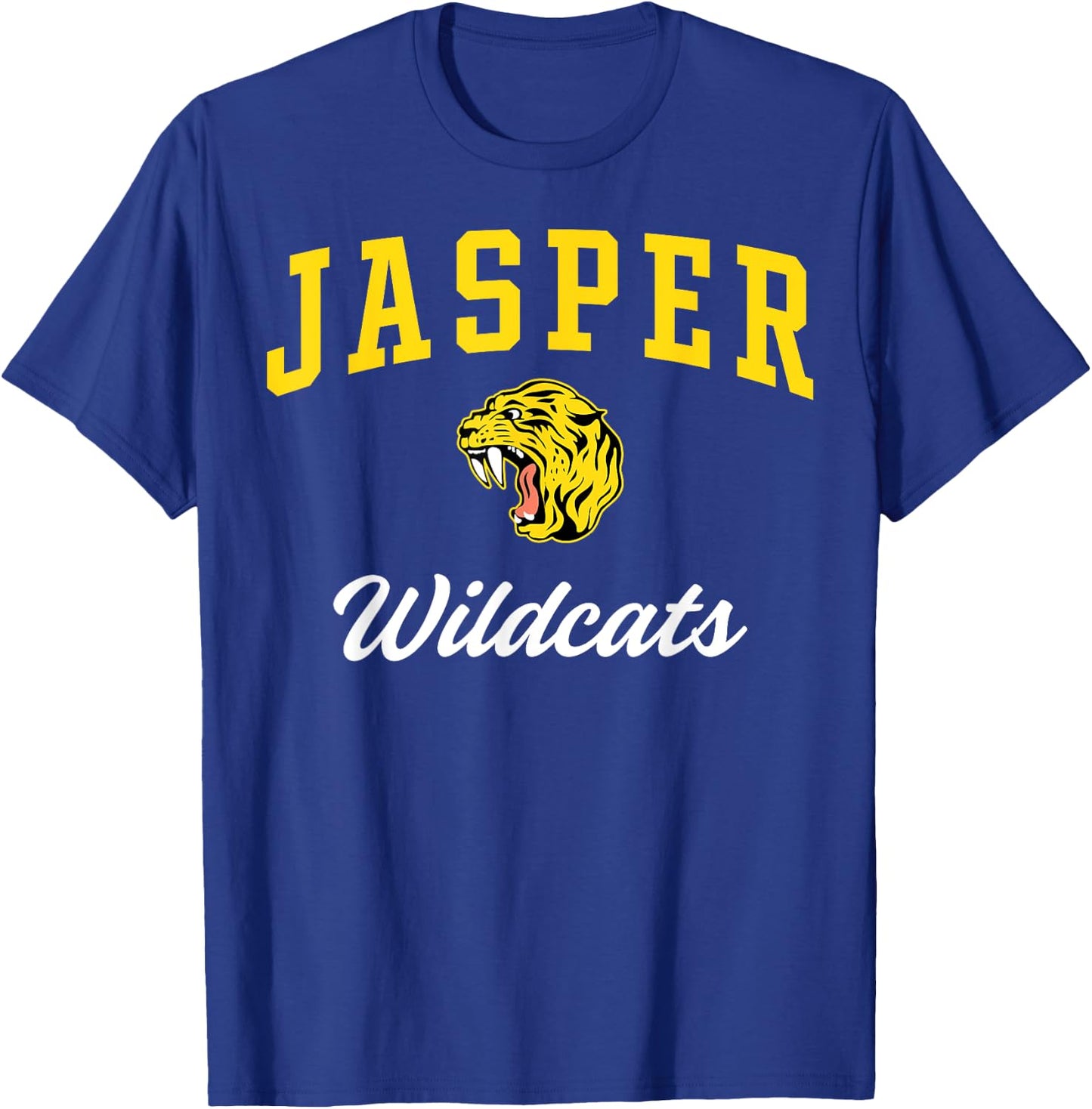 Jasper High School Wildcats C3 T-Shirt - T-Shirt | Royal