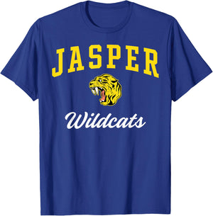 Jasper High School Wildcats C3 T-Shirt - T-Shirt | Royal
