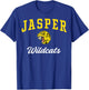 Jasper High School Wildcats C3 T-Shirt - T-Shirt | Royal