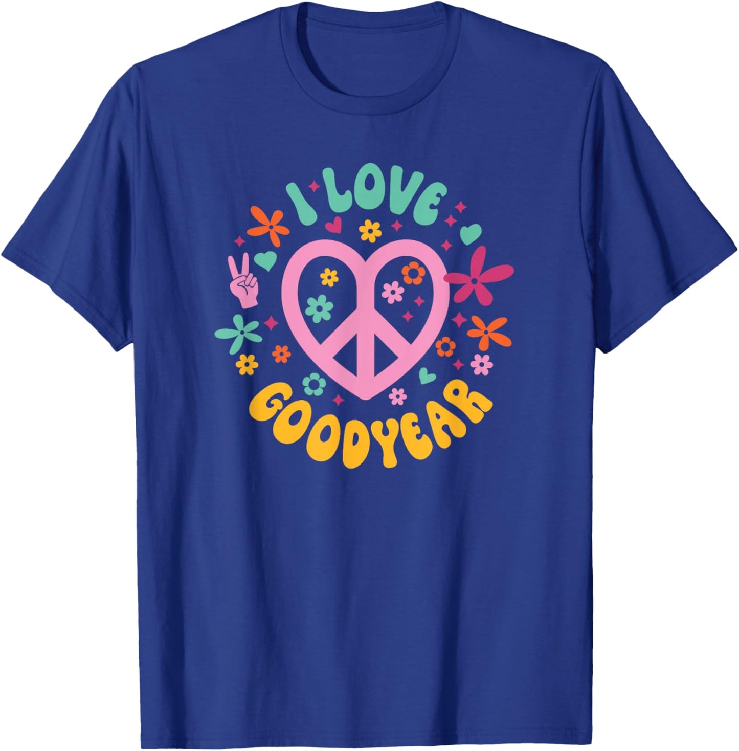 I Love Goodyear T-Shirt - T-Shirt | Royal