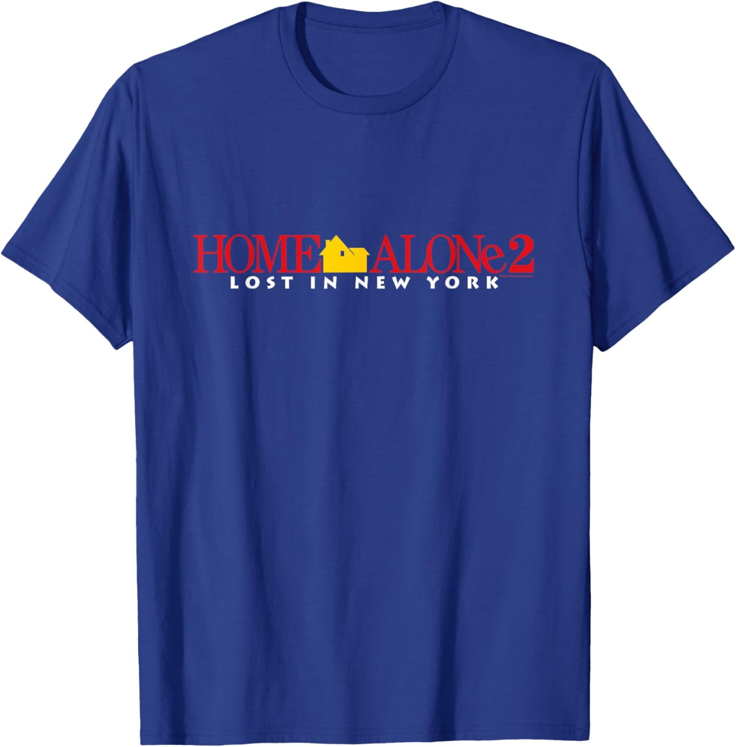 Home Alone 2: Lost in New York Official Movie Logo T-Shirt - T-Shirt | Royal