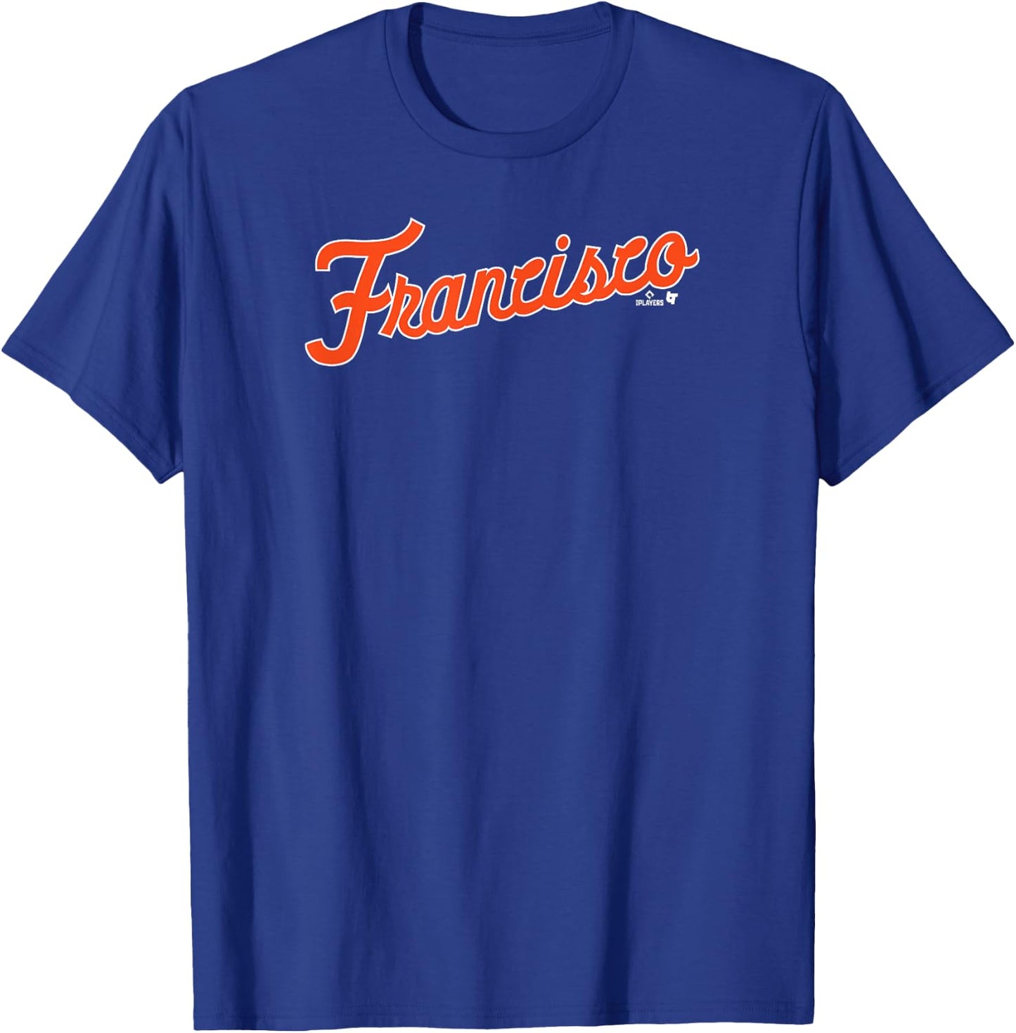 Francisco Lindor: 12 Front & Back Name Number Shirsey - NY T-Shirt - T-Shirt | Royal