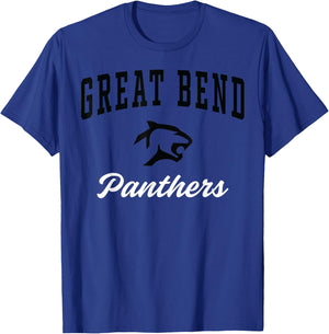 Great Bend High School Panthers C3 T-Shirt - T-Shirt | Royal