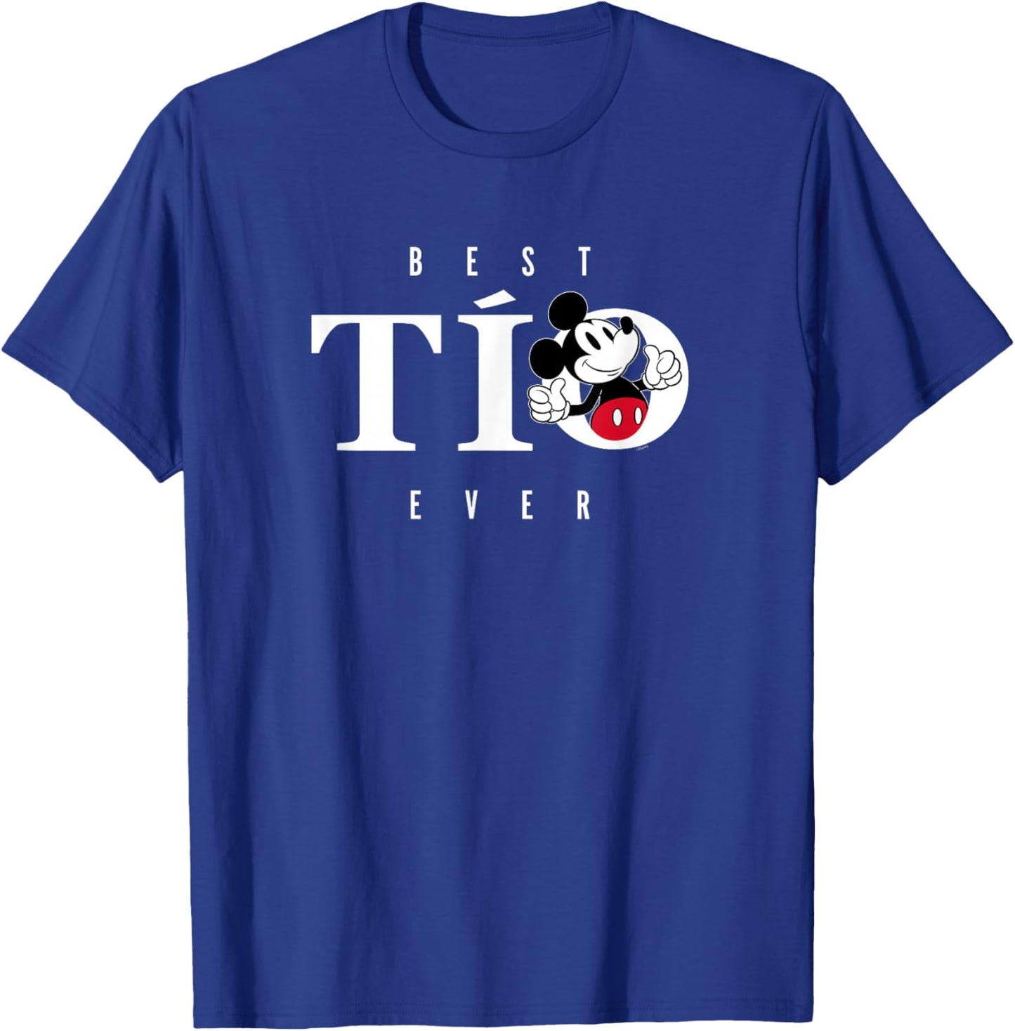 Disney Mickey Mouse Thumbs Up Best TIO Ever Father's Day T-Shirt - T-Shirt | Royal