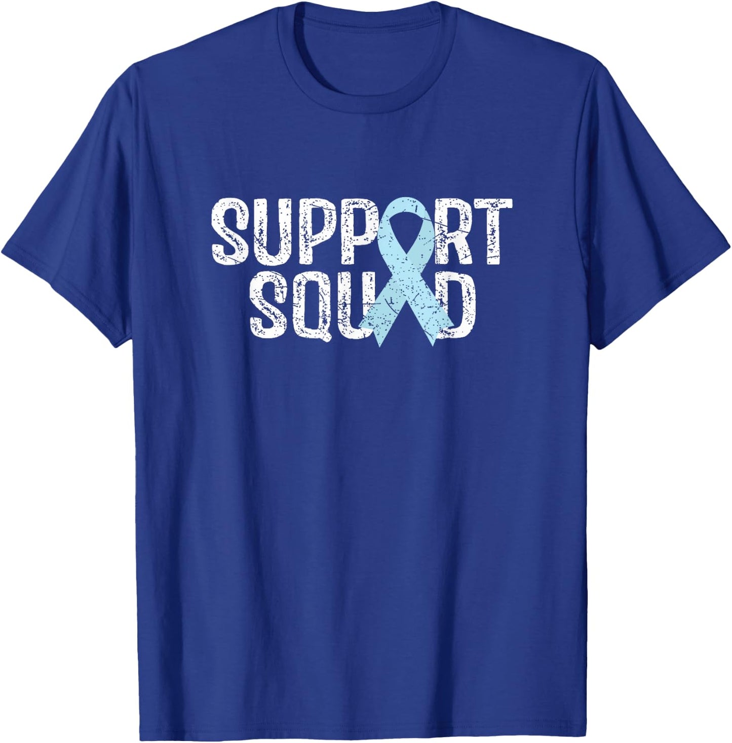 Support Squad Prostate Cancer Awareness T-Shirt - T-Shirt | Royal