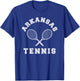Arkansas Vintage Tennis Team Distressed Retro 90s Vibe T-Shirt - T-Shirt | Royal