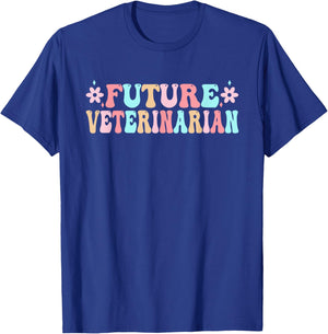 Future Veterinarian To Be Veterinary Student Vet In Progress T-Shirt - T-Shirt | Royal