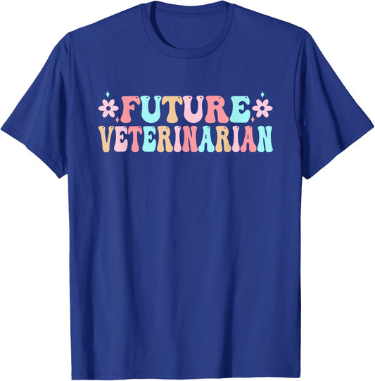 Future Veterinarian To Be Veterinary Student Vet In Progress T-Shirt - T-Shirt | Royal