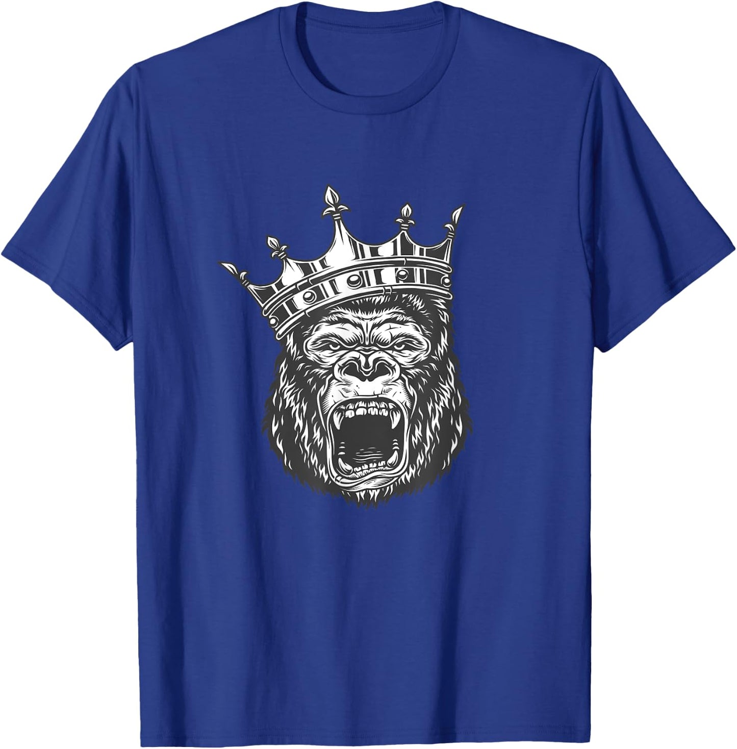 Gorilla Head - Gorilla male - Monkey Ringleader - Primate T-Shirt - T-Shirt | Royal