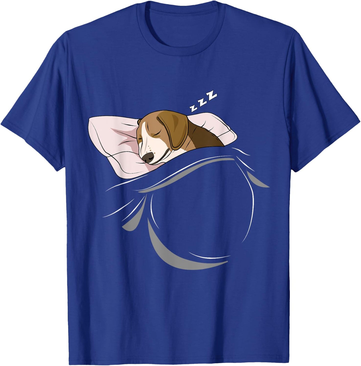 Funny Beagle Merch , Men & Kids Beagle Sleeping Dog Pajamas Nap PJs Outfit Gift -Adults Black Short Sleeve Small T-Shirt - T-Shirt | Royal