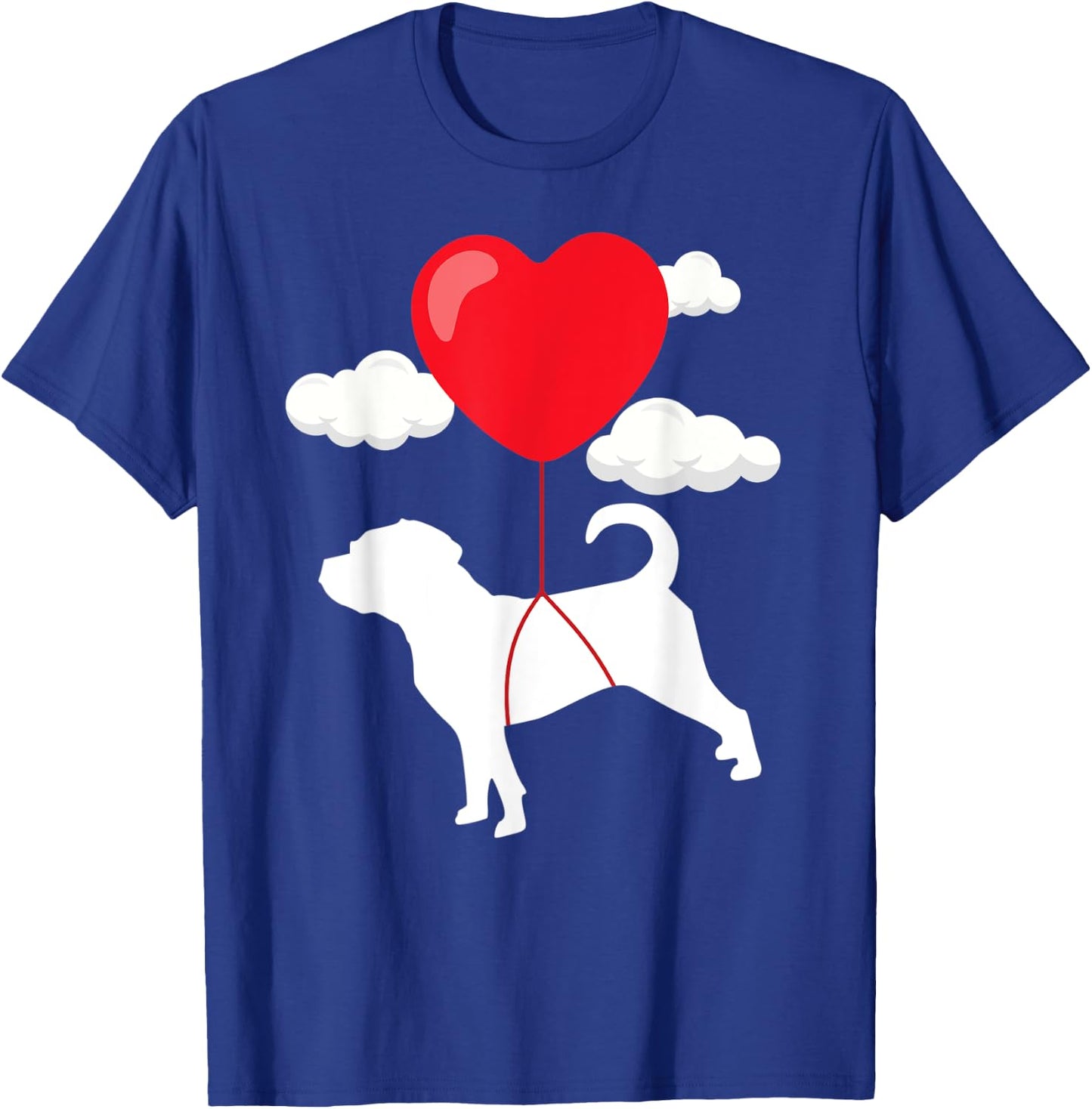 Puggle Valentine's Day Shirt Valentines Gift Dog Owner T-Shirt - T-Shirt | Royal