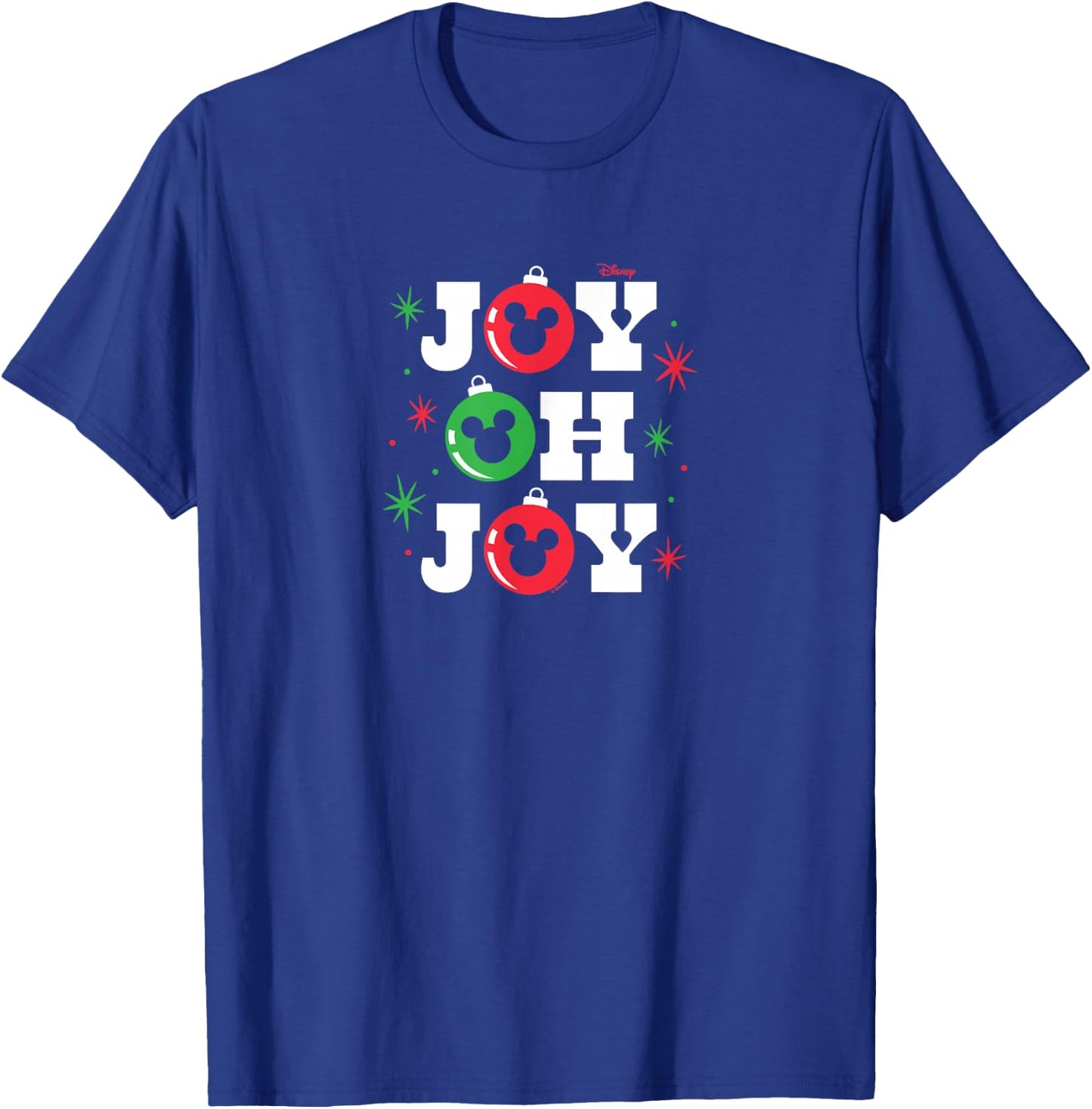 Disney - Mickey Joy Oh Joy T-Shirt - T-Shirt | Royal