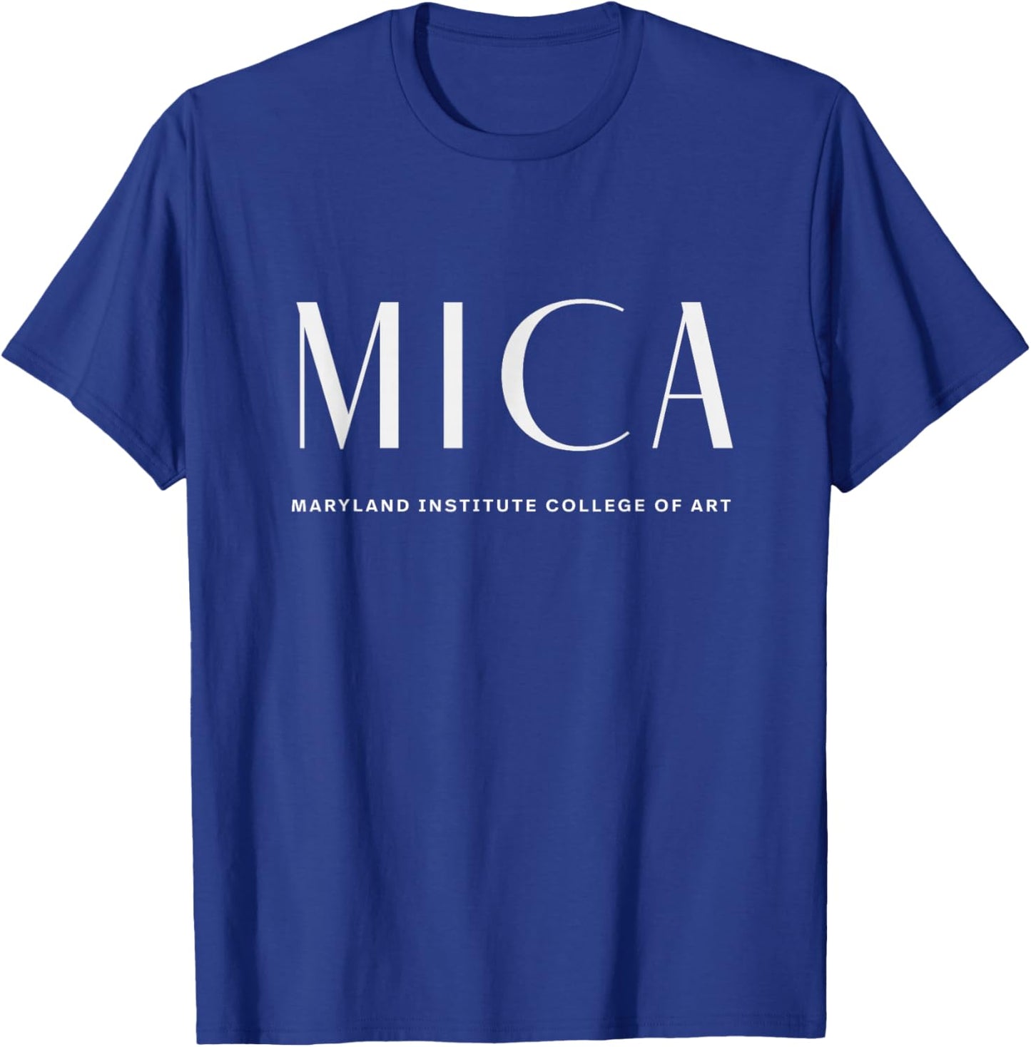 MICA Art Deco Style College T-Shirt - T-Shirt | Royal