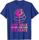 Ice Skating Figure Skating Ice Skate Figure Skater Girls T-Shirt - T-Shirt | Royal