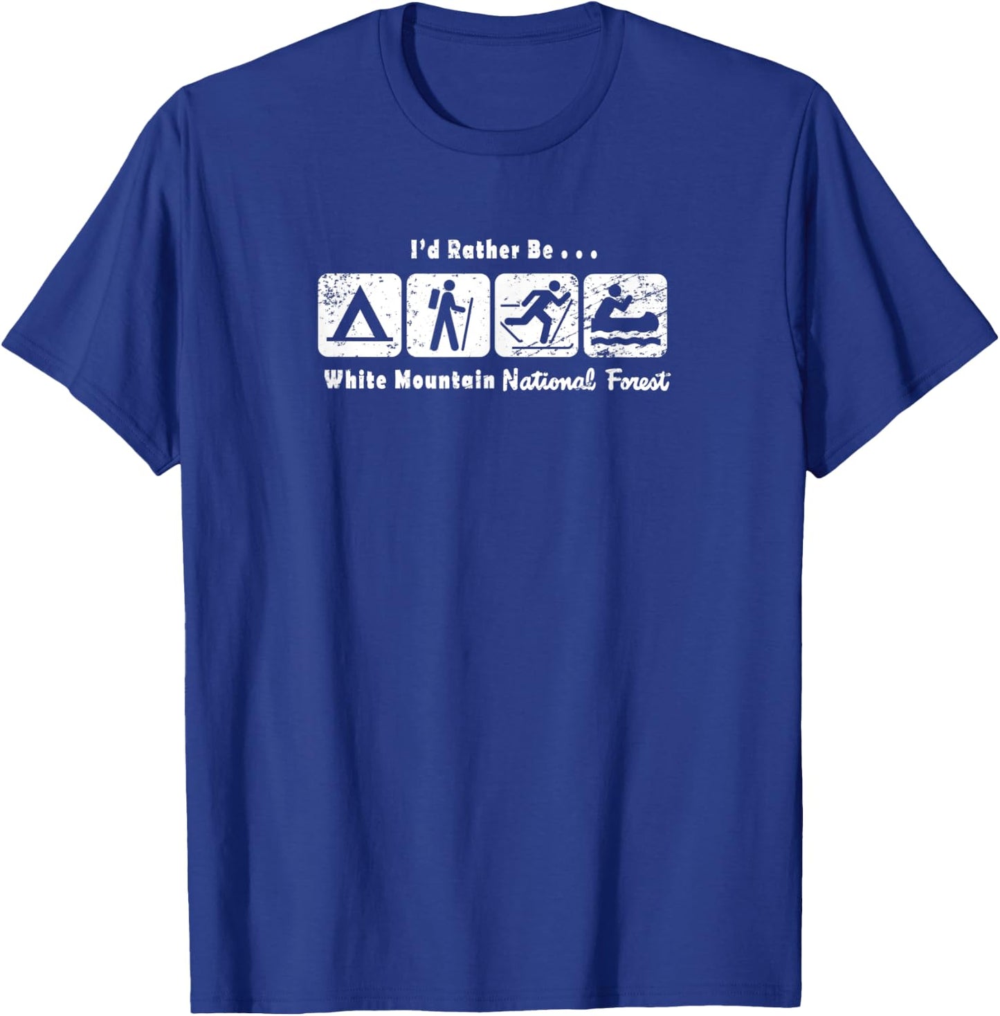 Rather Be White Mountain National Forest T-Shirt - T-Shirt | Royal
